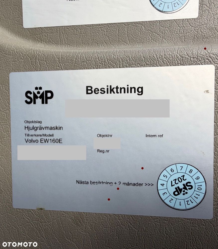 Volvo EW160E Podpory Rototilt Leica Szczypce - 13