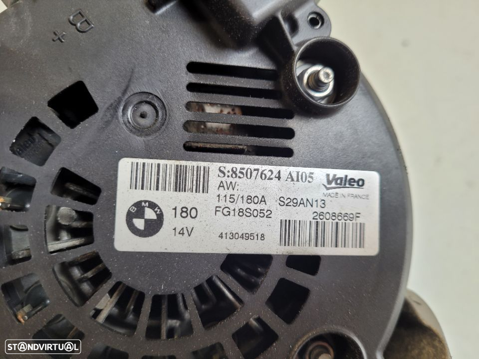 Alternador BMW SERIE 1 3 5 F20 F30 E90 F10 REF: 8507624 N47 2.0 D - 3