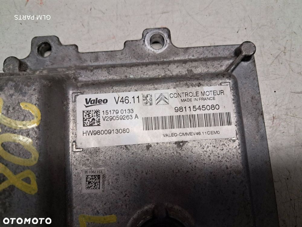 peugeot 208 lift 1.2 vti 82 km zestaw startowy komputer bsi kluczyk stacyjk - 3