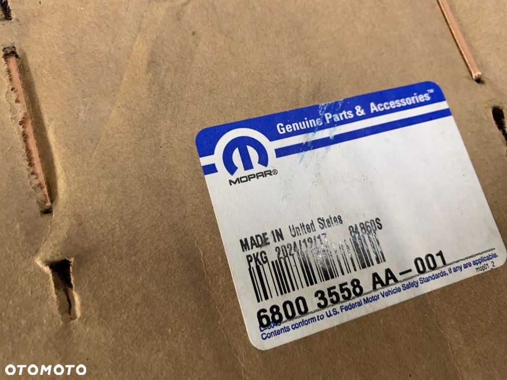 FABRYCZNIE NOWA ORYGINALNA PÓŁOŚ TYLNA PRAWA TYŁ PRAWY JEEP WRANGLER JK III 3 07-18 68003558aa - 6