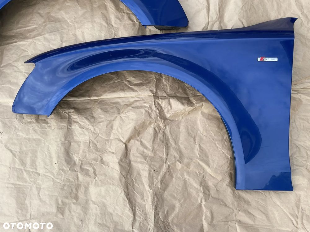 Audi A4 B8 Lift 2012-2016 błotnik przód przedni lewy LY5Q - 2