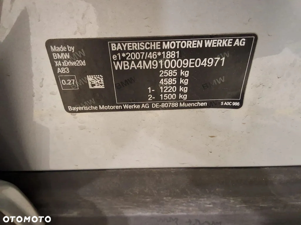 BMW X4 xDrive20d Advantage - 5
