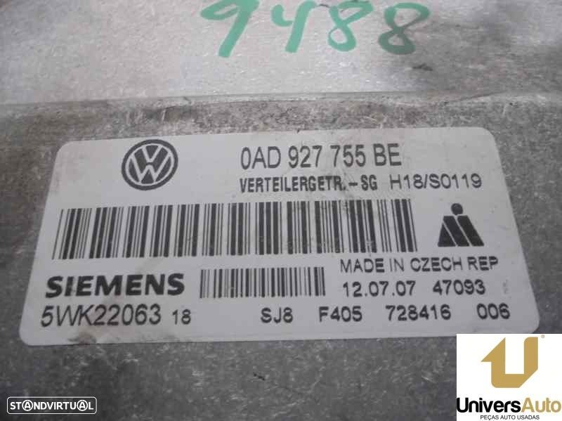 CENTRALINA MOTOR UCE VOLKSWAGEN TOUAREG 2007 -0AD927755BE - 1