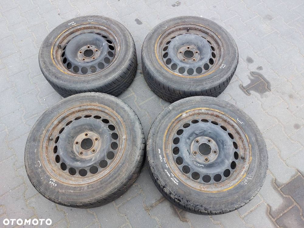 FELGI STALOWE 4 SZT 5x112 7,5Jx16 ET45 FI57,1 AUDI A4 VW PASSAT - 1