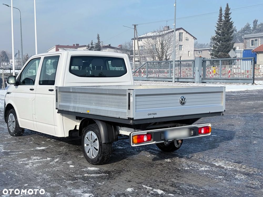 Volkswagen Transporter T6 Doka Brygadówka 6-miejsc Skrzynia Salon PL, Jeden Właściciel - 3