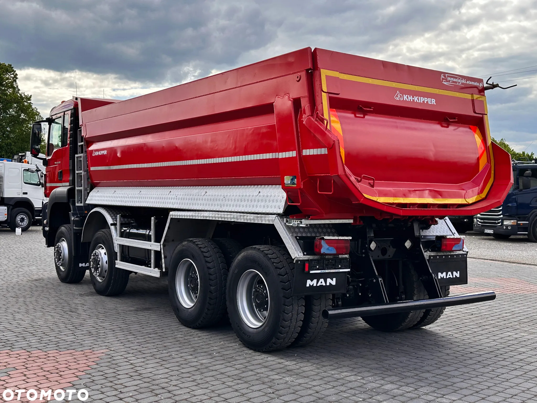 MAN TGS 41.480 8X8 WYWROTKA KH KIPPER / REDUKTOR - 15