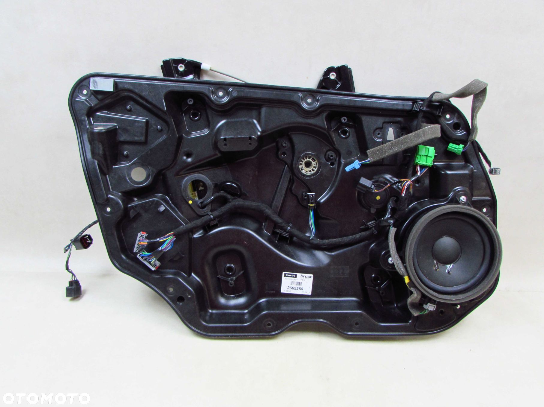 VOLVO XC60 08-17 MECHANIZM PODNOSNIK SZYBY LEWY PRZOD 2665260 31337977 30753327 - 1
