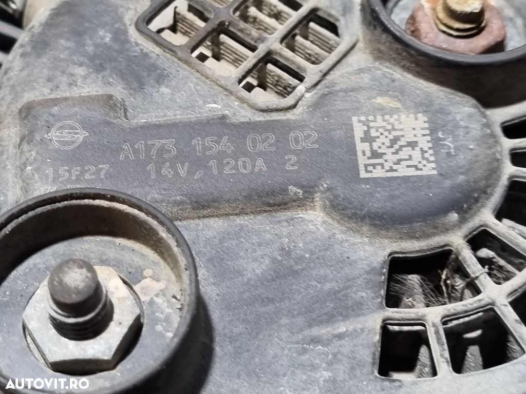 Alternator SsangYong Tivoli 1.6 D - 115CP 1597CC D16DTF (1290) Diesel A1731540202 - 4