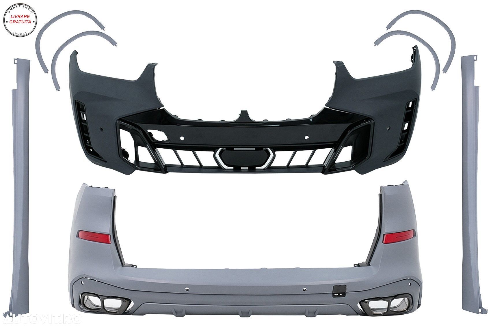 Pachet Exterior Complet BMW X5 G05 LCI (2023-up) M-Tech Design- livrare gratuita - 1