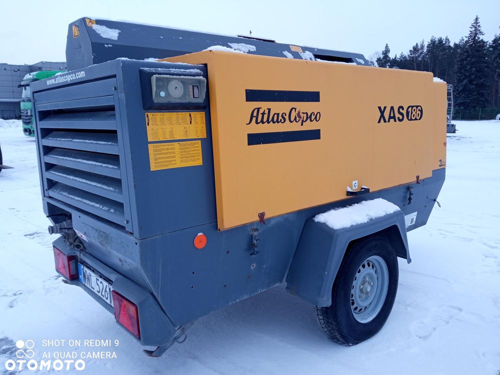 Atlas Copco Sprężarka XAS 186 Dd - 4
