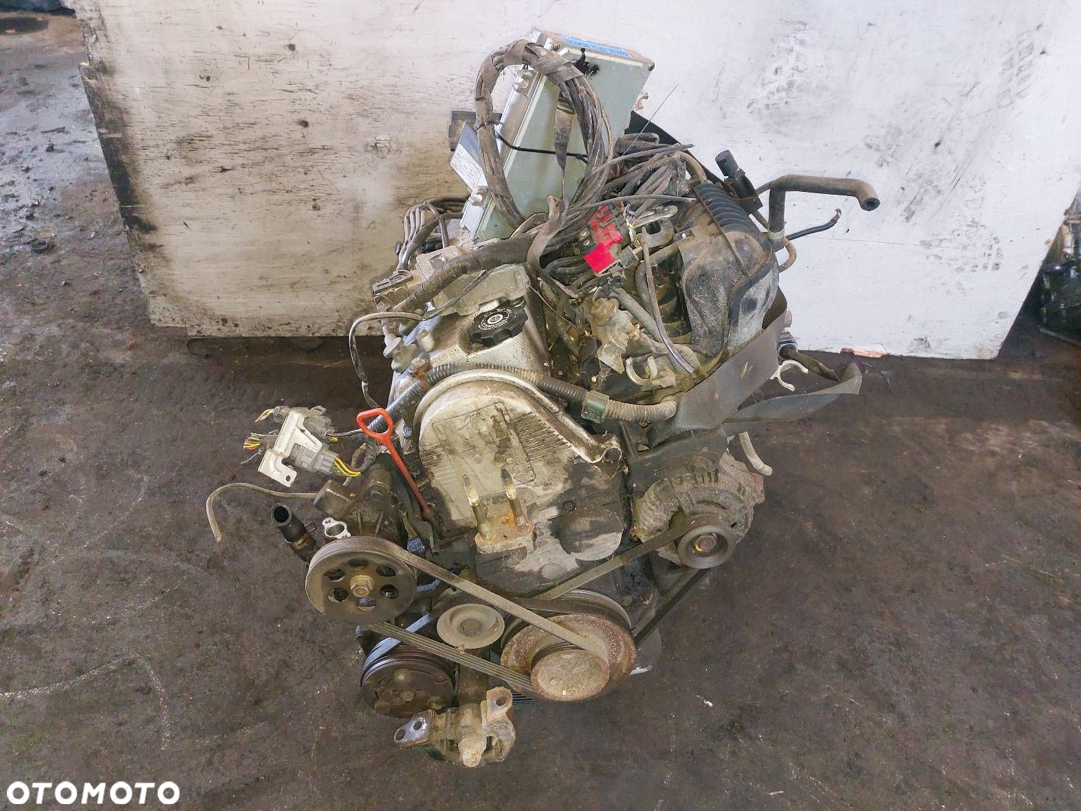 SILNIK BENZYNOWY + KOMPLETNY OSPRZĘT + SKRZYNIA CIVIC VI 1.4 16V D14A7 - 5