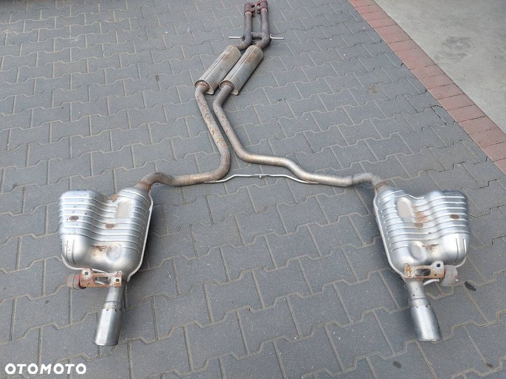 TŁUMIK WYDECH ŚRODKOWY + KOŃCOWY AUDI A6 C6 3.2 V6 - 7