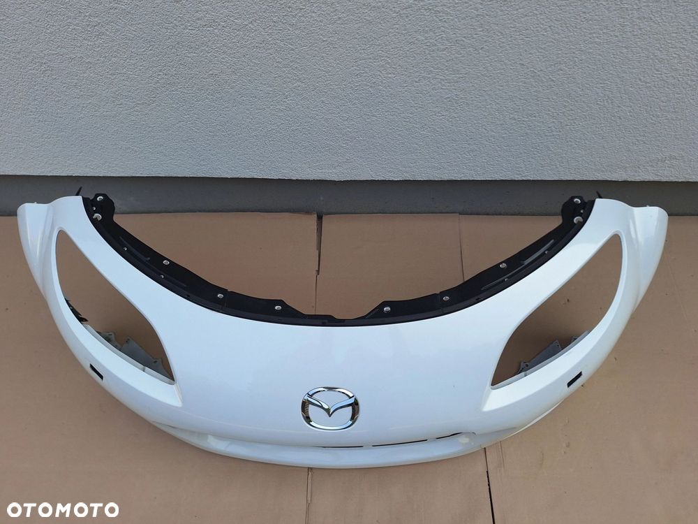 MAZDA MX-5 LIFT 12-14 CAŁY-NIE KLEJONY! BDB ZDERZAK PRZÓD PRZEDNI+WZMOCNIENIE GÓRNE ORYG MAZDA NP32-50031 WYSYŁKA 24h - 2
