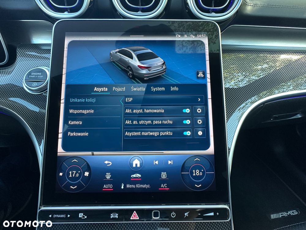 Mercedes-Benz Klasa C 180 9G-TRONIC Edition AMG Line - 35