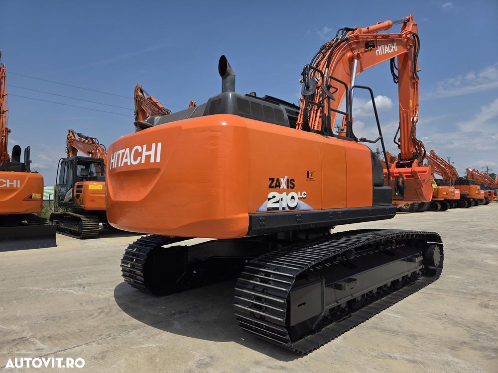 Hitachi ZX210LC-6, 23 tone, cupa NOUA 1,3mc, 2018, 7.784h, CUPLA rapida OIL QUICK, cupa ingusta, inst picon si rotire pe brate, 3 camere, lant 90% ok, consum mediu 9l/h, FULL OPTION, STARE FOARTE BUNA, posibilitate leasing 3 ani-PROMOTIE 83.900 EUR+Tva - 5
