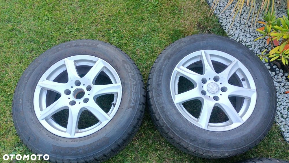 Koła zimowe felgi 16 5x112 et35 VW Tiguan Sharan itd 215/65/16 okazja - 4