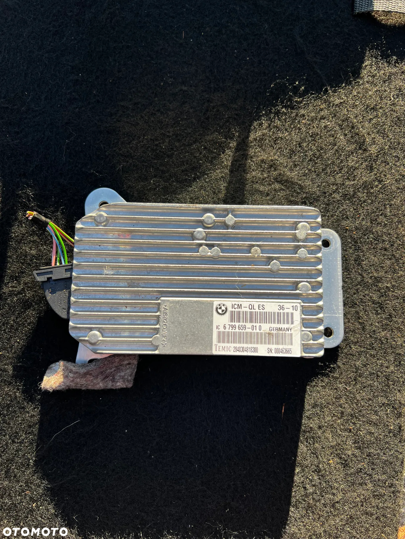 BMW Seria 5 F10/F11 - MODUŁY Komfortu Wentylatora CAS ICM Nagłośnienie Subwoofer - 16