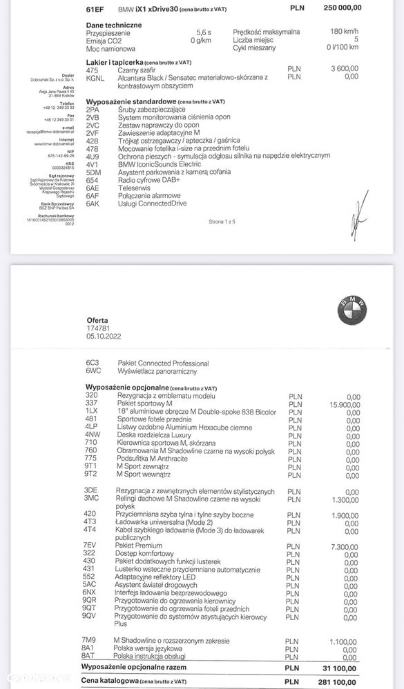 BMW iX1 xDrive30 66.5kWh M Sport - 15