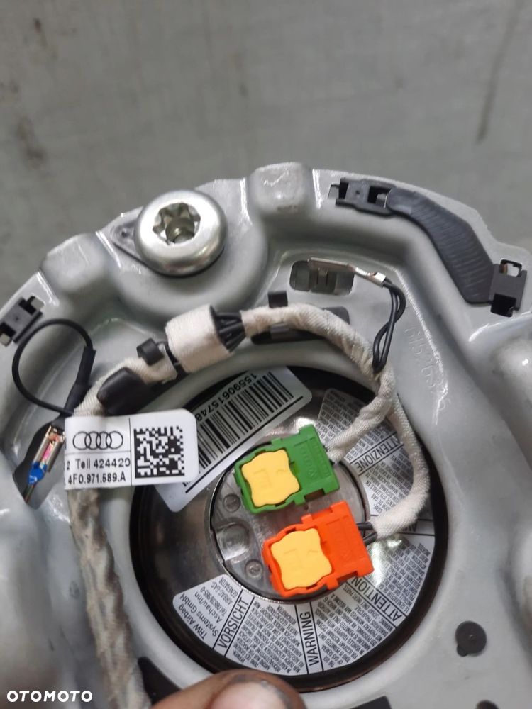 PODUSZKA KIEROWNICY AIRBAG AUDI Q7 4L 4 ramienia - 8