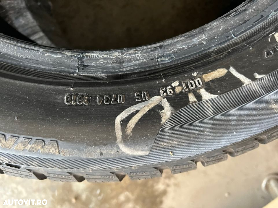 vând 4 anvelope 225/55/18 Pirelli de iarnă ca noi - 5
