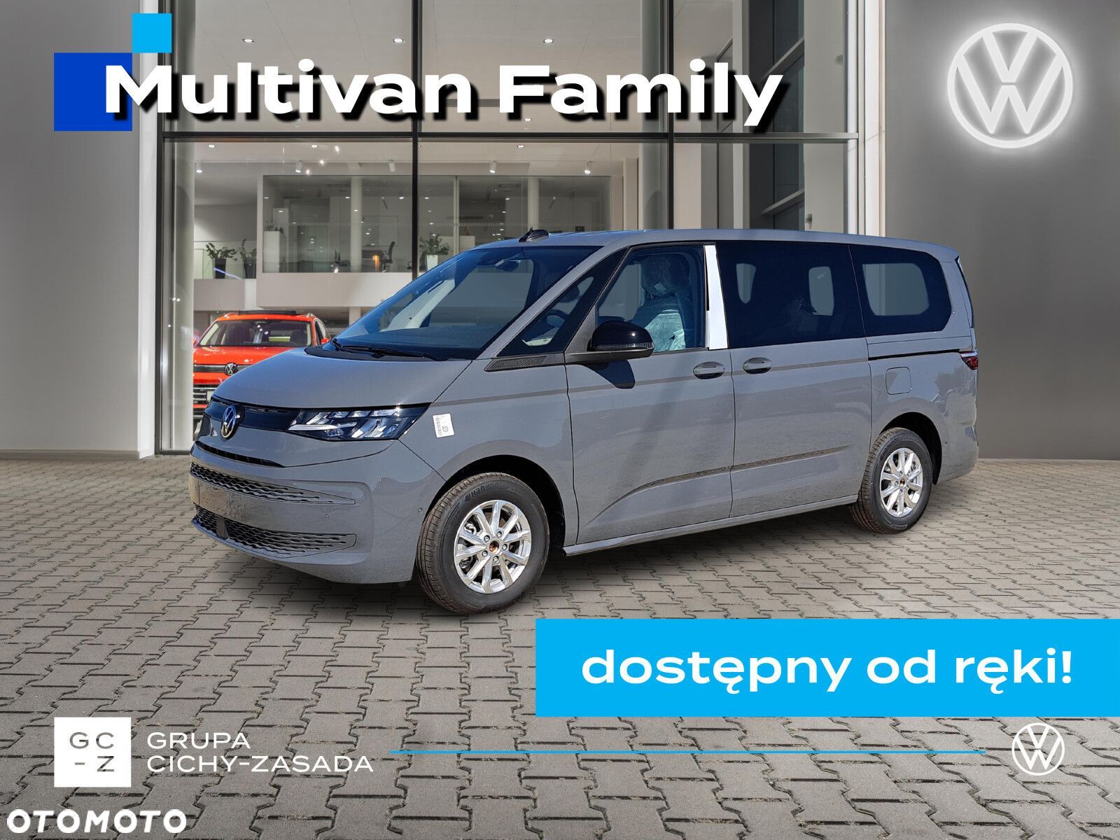 Volkswagen multivan Family L2 silnik: 2,0 l TDI SCR 150 KM / skrzynia biegów: 7-biegowa DSG rozstaw osi: 3124 mm - 1