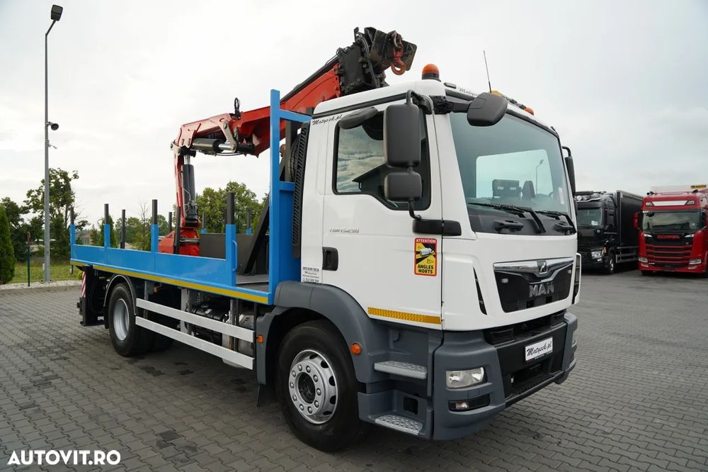 MAN TGM 15 .290 / HDS HC 190 + FORATOR 2 mb / FORMAT / RADIO CONTROL / EURO 6 / MANUAL / 2019 - 4