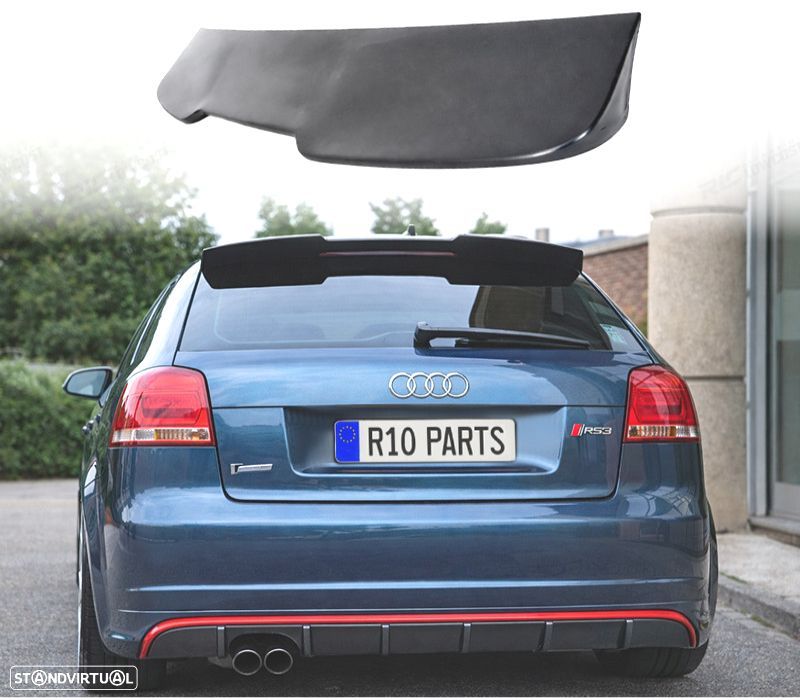 AILERON AUDI A3 8P 3 PORTAS 04-13 LOOK RS3 - 1