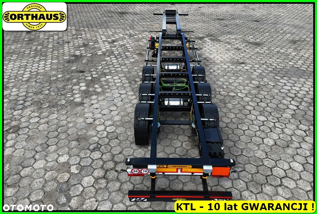 Orthaus Podwozie LEKKIE na kontenery 40/45 Ft HC, pełny ADR EX3 ! - 3