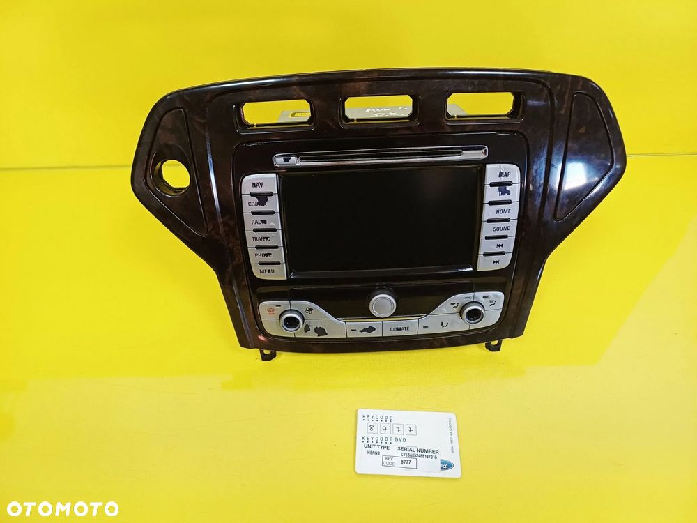 RADIO CD FABRYCZNE FORD MONDEO MK4 IV 7S7T18K931BL NR60