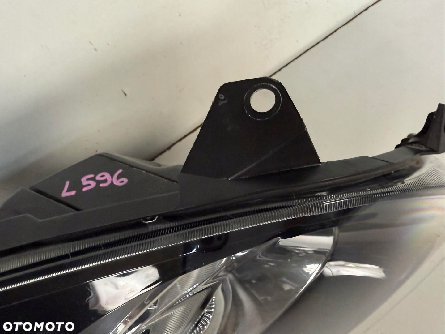 LAMPA PRZOD PRZEDNIA PRAWA RENAULT TWINGO II 2 2007- CZARNA GT EUROPA CALA - 6
