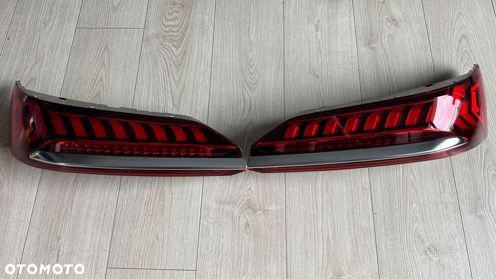 AUDI Q7 4M LIFT LAMPY TYLNE ORYGINAŁ USA 4M0945307A 4M0945308A - 2