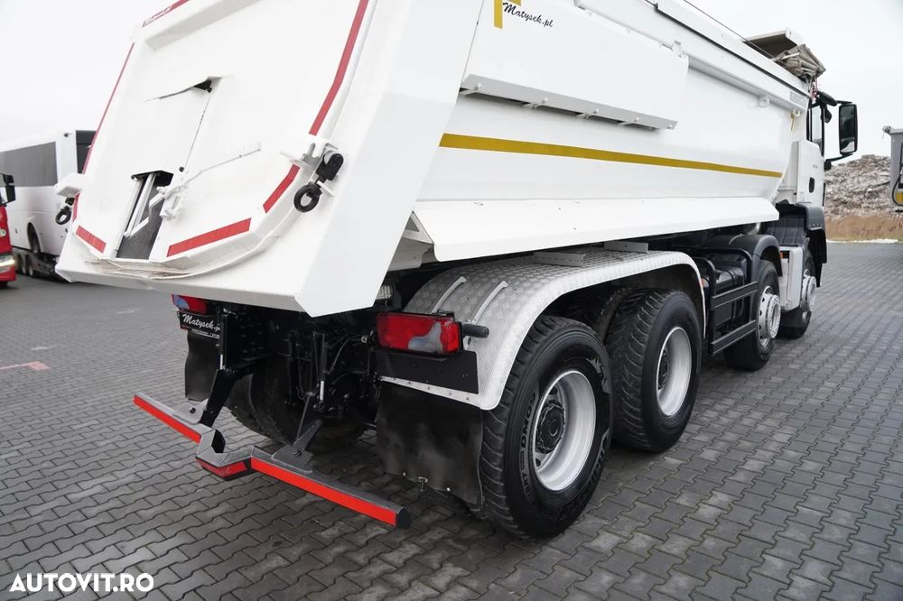 MAN TGS 35.460 / 8X4 / BASCULATOR SPATE / HYDROCLASP / MEILLER KIPPER / AUTOMAT / EURO 6 - 19