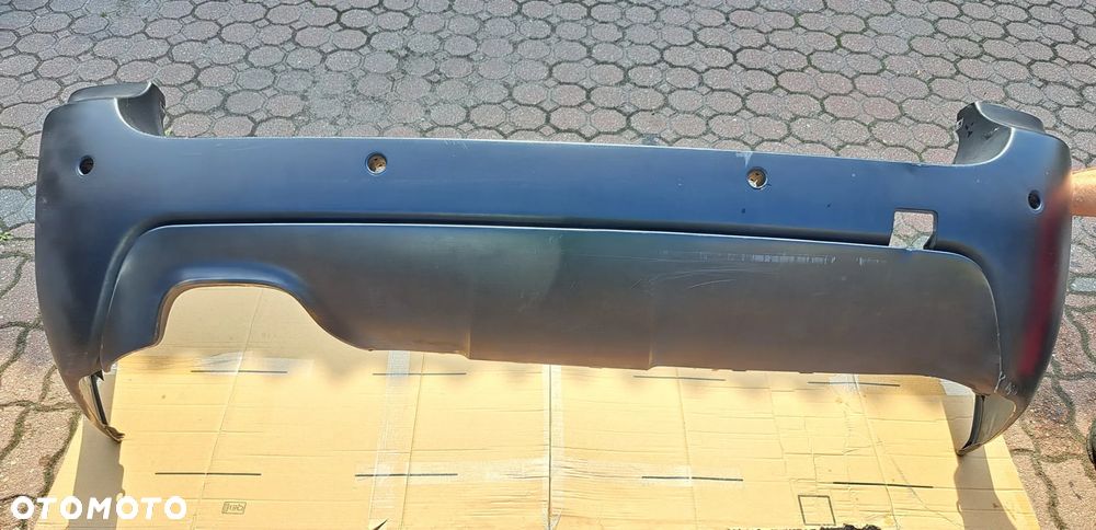 Zderzak tył BMW E61 M pakiet czarny mat - 6