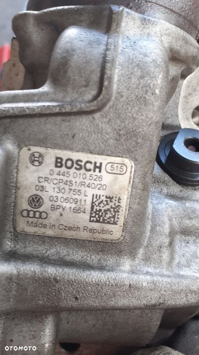 Układ paliwowy Pompa Wtryski listwa 2.0 CFF 1.6 CAY - 4