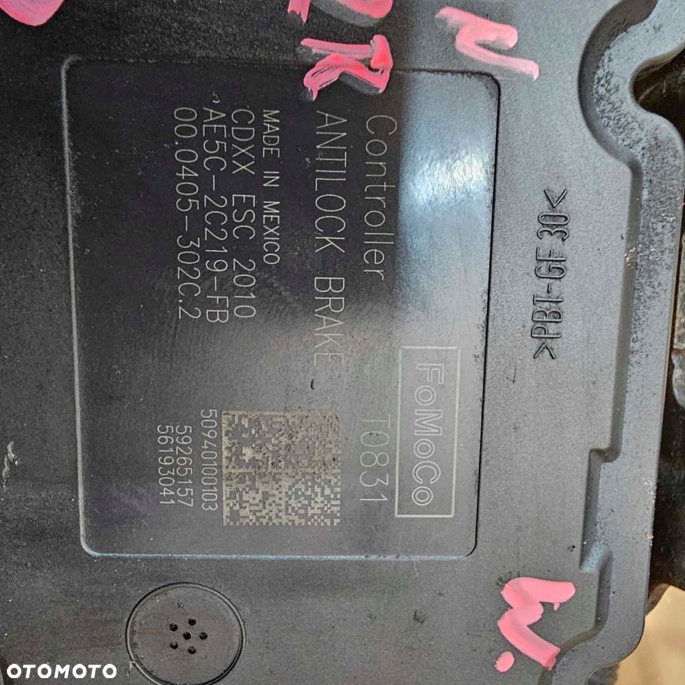 ford fusion lift usa 2.5 10-12 pompa abs sterownik - 2