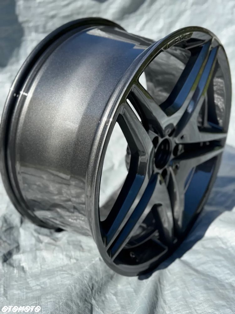 Oryginalne felgi Mercedes-Benz AMG 19” 5x112 czarny perłowy | W221 komplet - 5