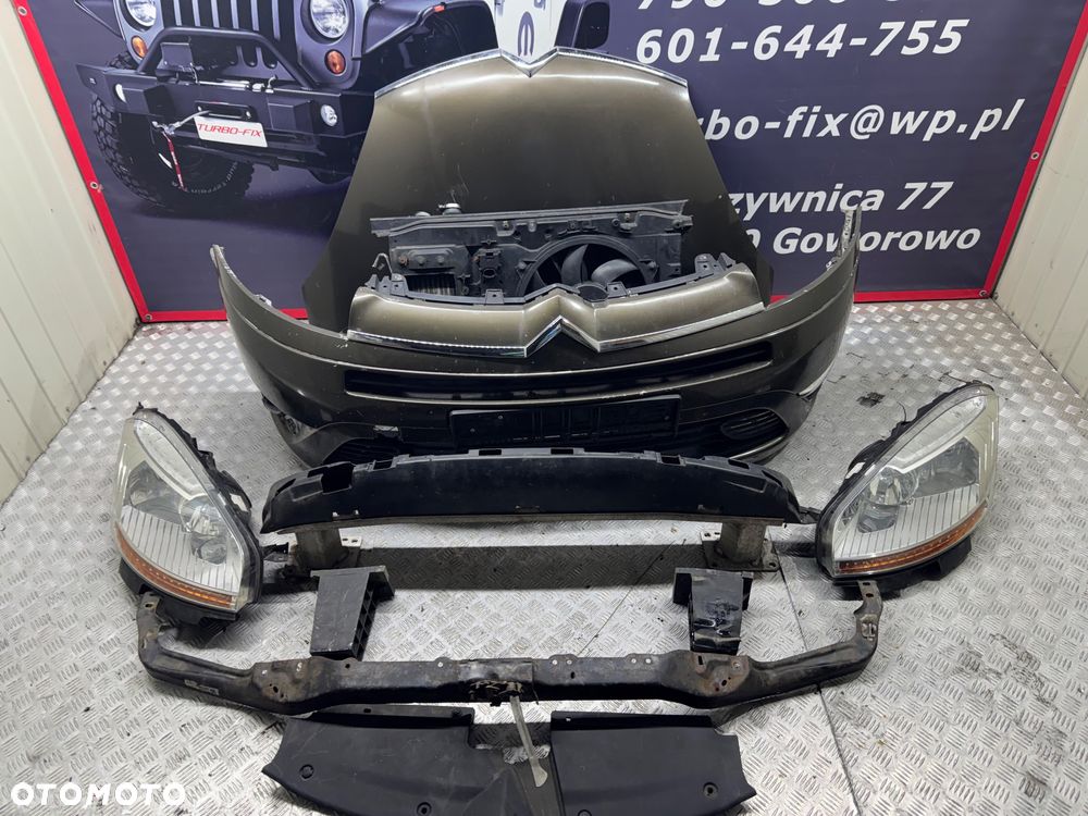 Citroen grand Picasso maska zderzak lampa chłodnice - 1