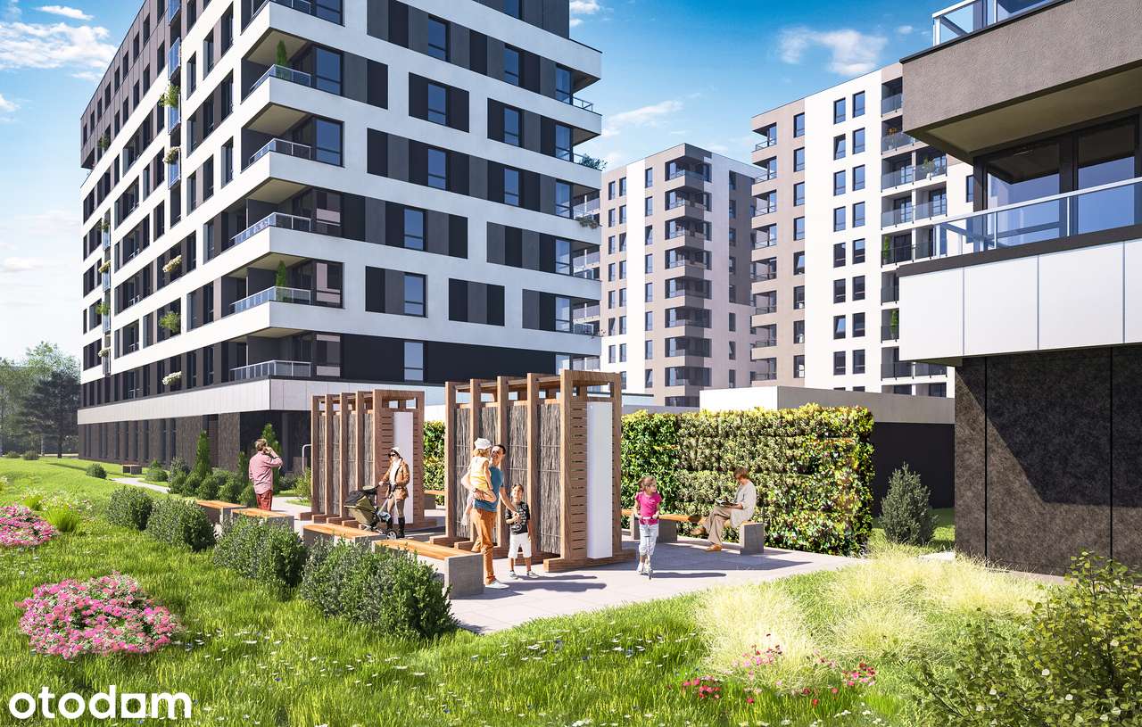 2-pokojowe mieszkanie 36m2 + loggia Bez Prowizji