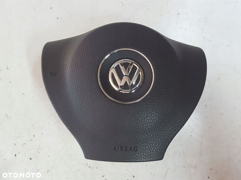VW GOLF 6 VI 08-13r PODUSZKA AIRBAG KIEROWCY 3C8880201K - 1