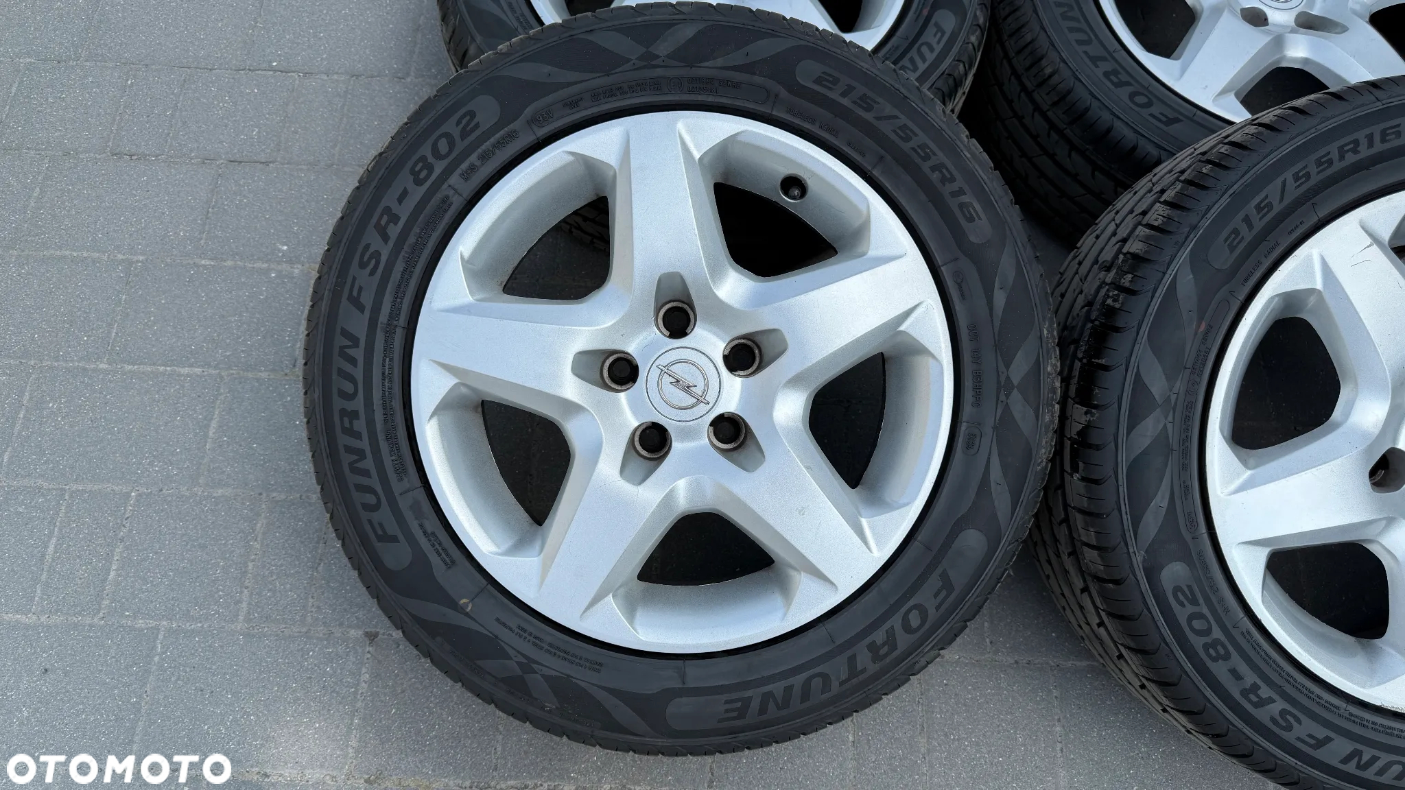 Koła strukturalne 215/55 nowe 2024/2025 r16 5x110 opel chevrolet felgi ET39 Alufelgi - 3