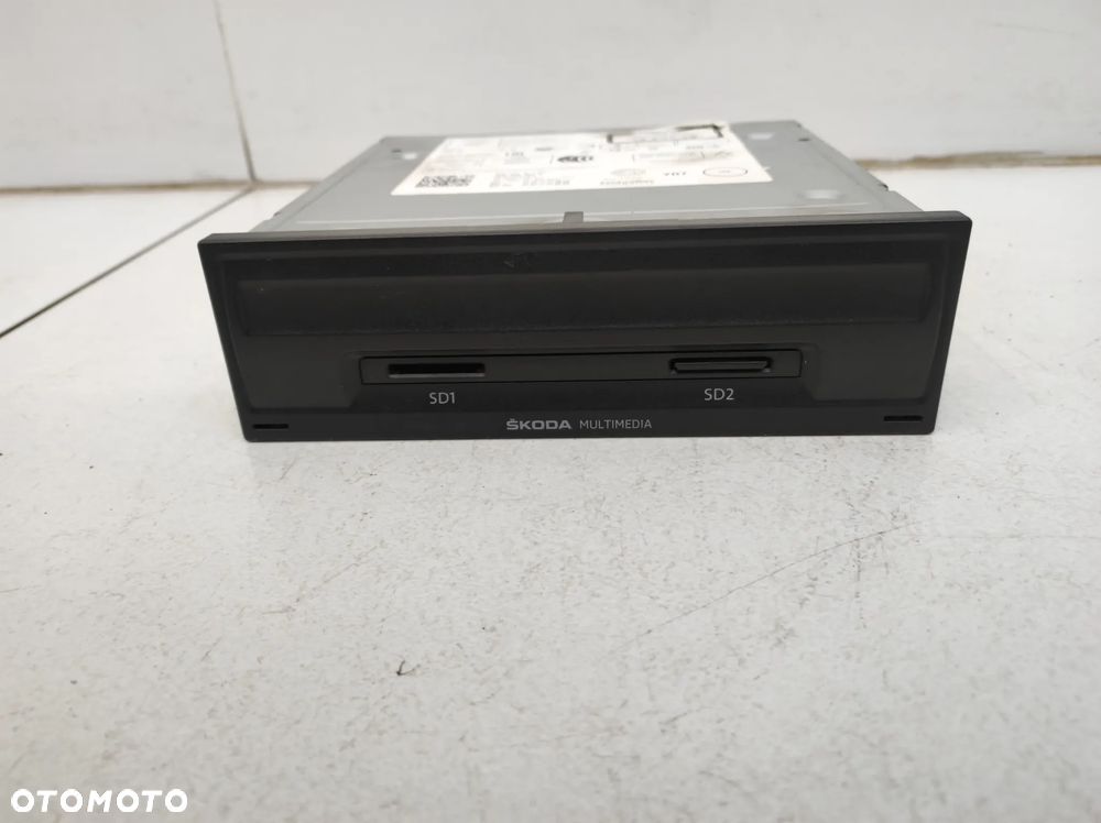RADIO NAWIGACJA CZYTNIK SD MULTIMEDIA MMI2 SKODA OCTAVIA III 3 - 3
