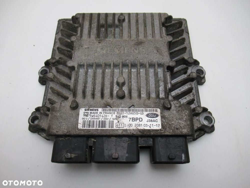 KOMPUTER SILNIKA  FORD FUSION (JU_) 2002 - 2012 1.4 TDCi 50 kW [68 KM] olej napędowy 2002 - 2012 - 2