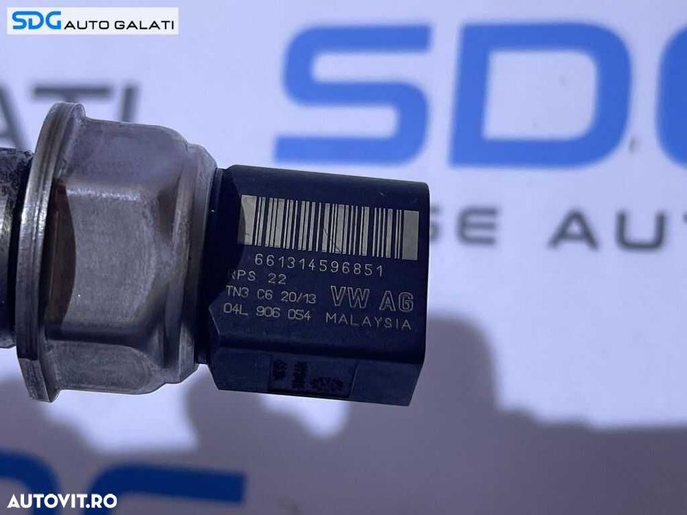 Rampa Presiune Injectoare cu Senzor Senzori Regulator Skoda Octavia 3 1.6 TDI 2013 - 2017 Cod 04L089D 057130764AB 0281006075 04L906054[S0302] - 4