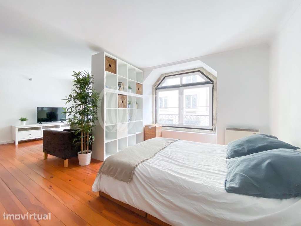 Apartamento T0 mobilado e equipado, no Chiado, em Lisboa - Grande imagem: 3/11