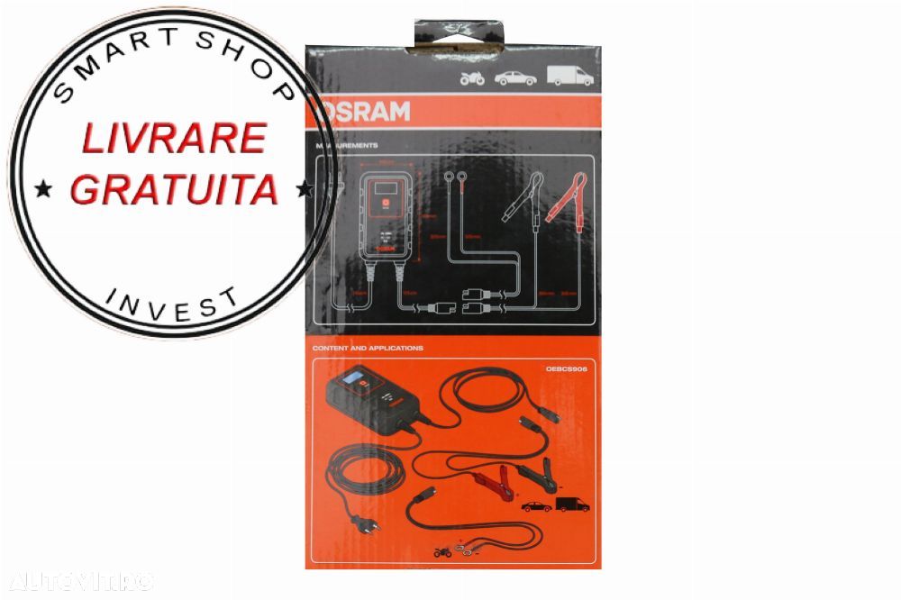 Redresor auto Osram BATTERYcharge 906 OEBCS906- livrare gratuita - 7