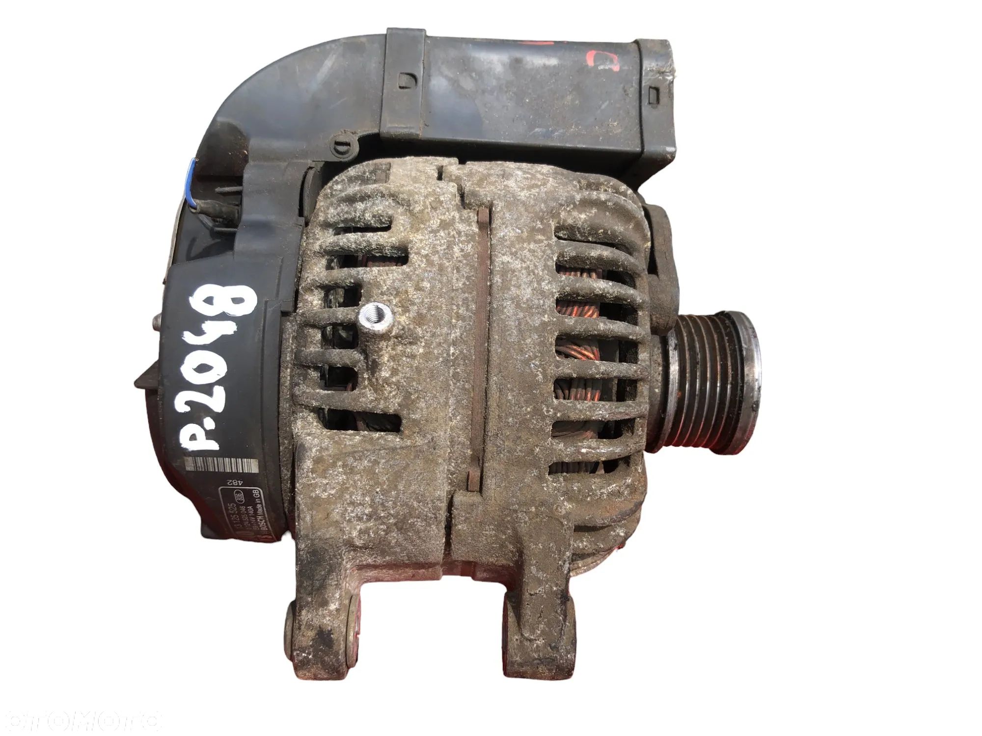 Alternator 6PK 140A 0124525046 Opel Vectra C Signum 3.0 CDTI 13125525 - Gwarancja Wysyłka - 1
