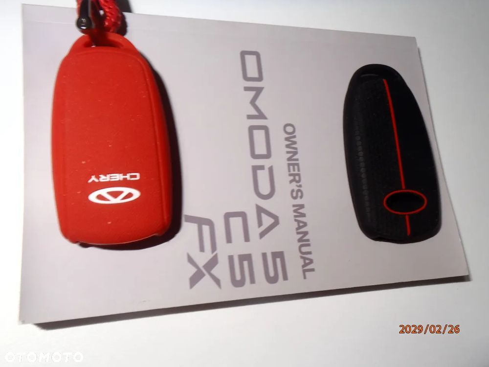 etui silkon gumowe pokrowiec zabezpieczenie breloczek do kluczy zawieszka na pilota OMODA 5 CHERY C5 Omoda & Jaecoo 7 - 21