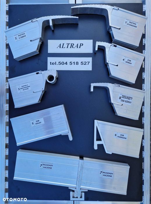 Najazdy aluminiowe ALTRAP 4m 5,5t najlepsze ceny HURT - DETAL - 5