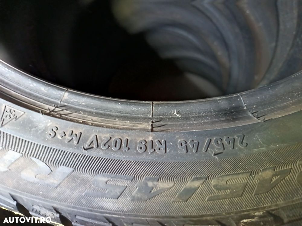 Anvelope MS iarna 245 45 19 pirelli runflat 2020 5mm - 6