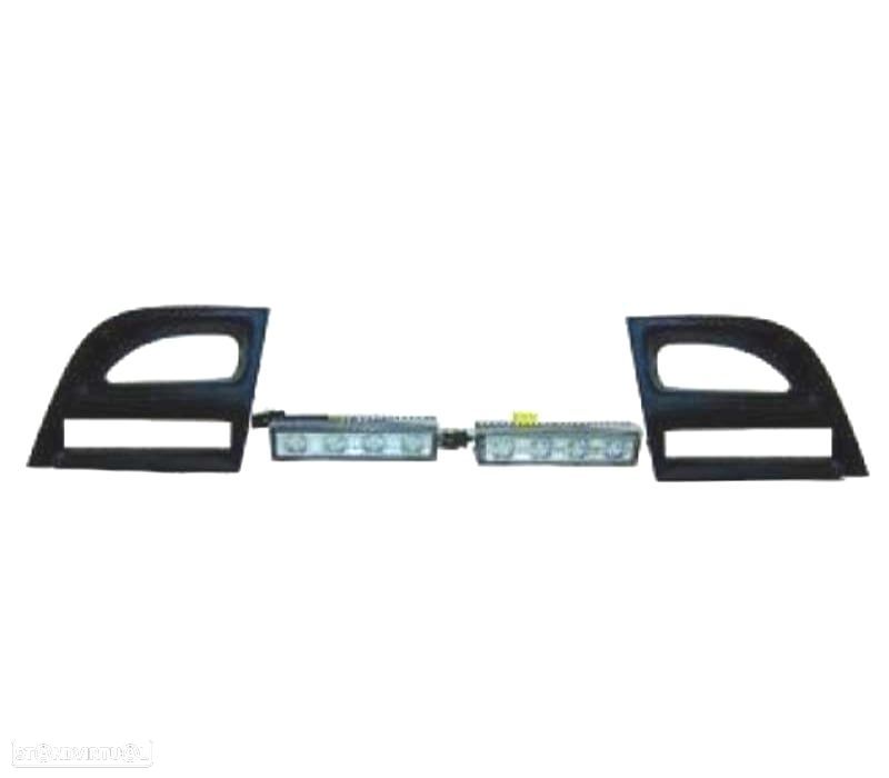 LUZ DIURNA VOLKSWAGEN VW GOLF 6 MK VI 08-12 CLARO NEGRO - 1